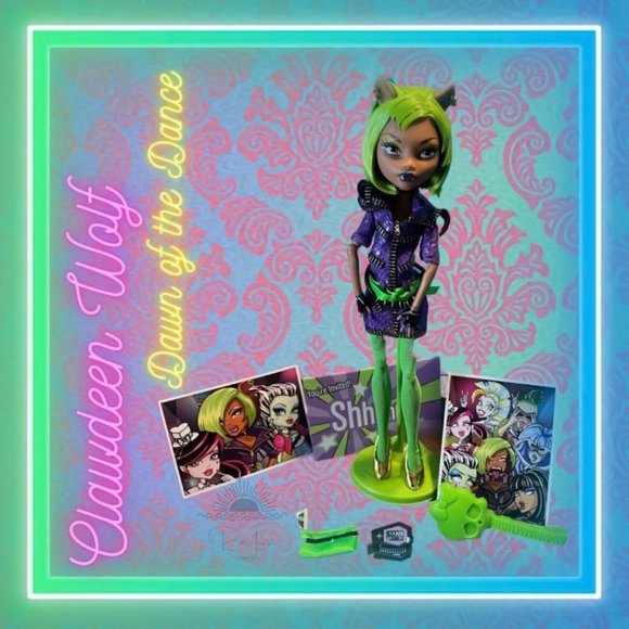2010 Monster High | 1st Wave Dawn of the Dance (Frankie, Cleo , Clawdeen) | Orig - Picture 6 of 16